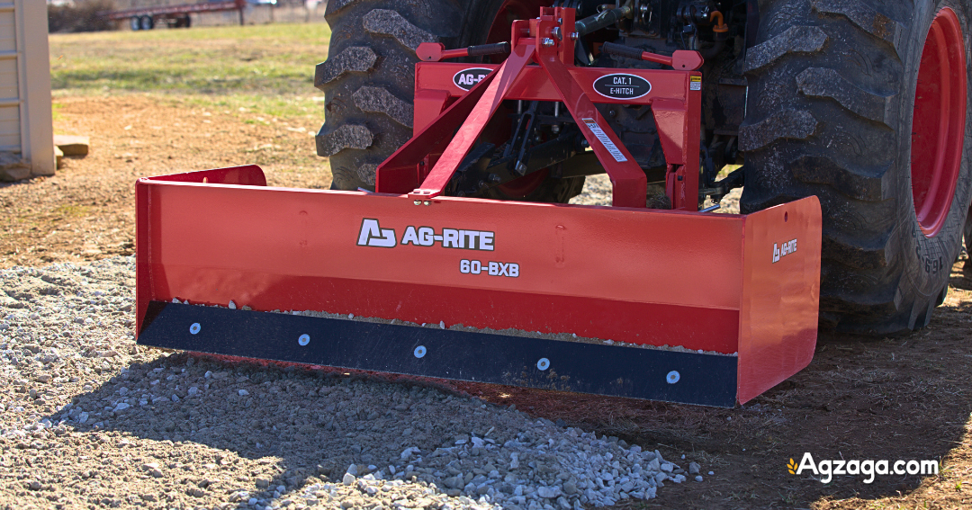 Box blade sizes on the Ag-Rite Box Blade