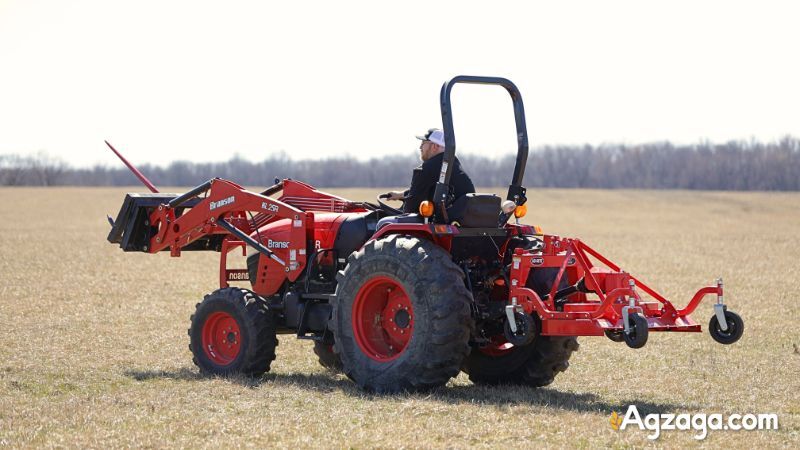 Agzaga’s Ag-Rite tractor implements in action 